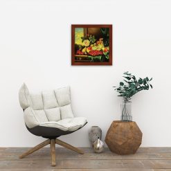 tranh treo tuong hoa qua tranh son dau in canvas khung composite W1916 1