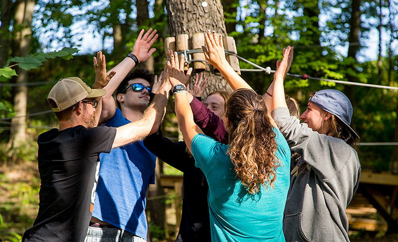 Tổ chức các buổi team building Tổ chức các buổi team building