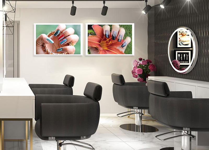 Tranh trang trí tiệm nail