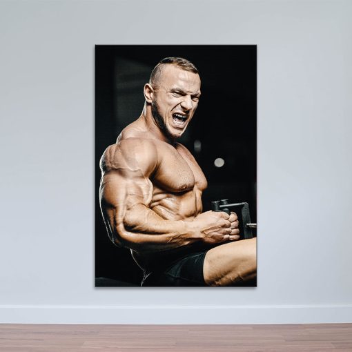 Tranh treo phòng GYM | Tranh phòng thể hình W6106