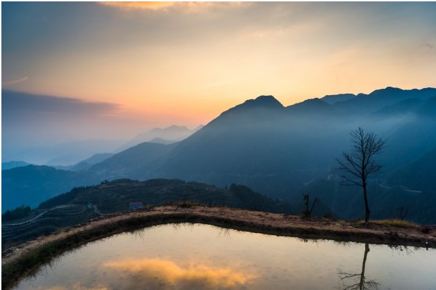 30 Mẫu Tranh Phong Cảnh đồi Núi đẹp - Xưởng Tranh Waki