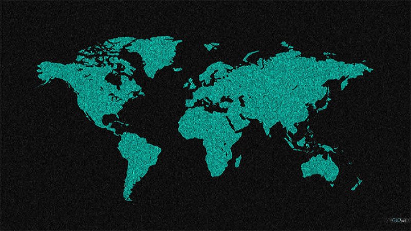 Bản đồ thế giới theo pixel