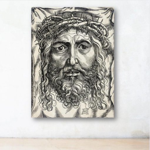 Tranh Thiên Chúa "The Head of Christ Crowned with Thorns "  | W9138