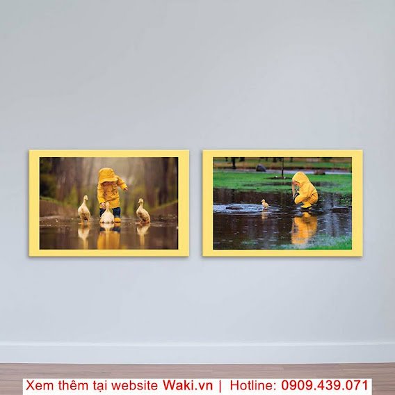 Tổng hợp các mẫu khung ảnh cho bé cực xinh Mau Tranh Treo Tuong Waki.vn Tranh Waki 0909439071 Web Waki.vn Tranh Em Bé 59