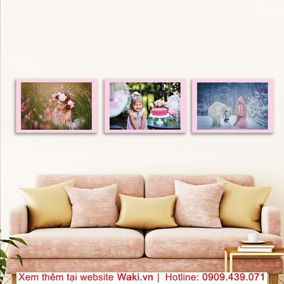 Tổng hợp các mẫu khung ảnh cho bé cực xinh Mau Tranh Treo Tuong Waki.vn Tranh Waki 0909439071 Web Waki.vn Tranh Em Bé 76
