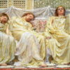 Đặt mua Tranh sơn dầu "Dreamers" của Albert Joseph Moore | Tranh treo tường WR7172