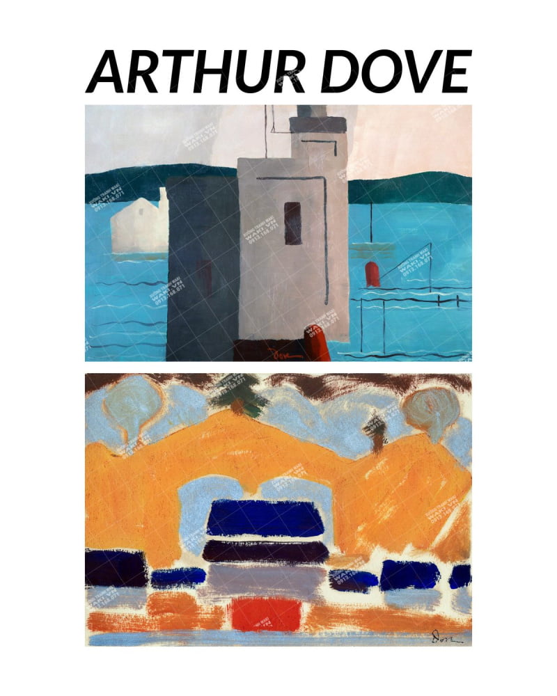 Tranh sơn dầu "Houses and Lloyd's Harbor" của Arthur Dove | Tranh trang trí WR7184 Đặt mua Tranh sơn dầu "Houses and Lloyd's Harbor" của Arthur Dove | Tranh trang trí WR7184