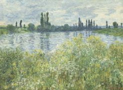 Xuongtranhwaki 0909439071 Banks Of The Seine, Vétheuil Illustratin Wall Art Print And Poster. Original By Claude Monet, Digitally Enhanced By Rawpixel.