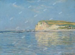 Xuongtranhwaki 0909439071 Claude Monet Poster, Low Tide At Pourville Wall Art (1882) Painting. Original From The Cleveland Museum Of Art. Digitally Enhanced By Rawpixel.
