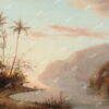 Đặt mua Tranh phong cảnh ấn tượng "A Creek in St. Thomas (Virgin Islands) (1856)" của Camille Pissarro | Tranh trang trí WR7112