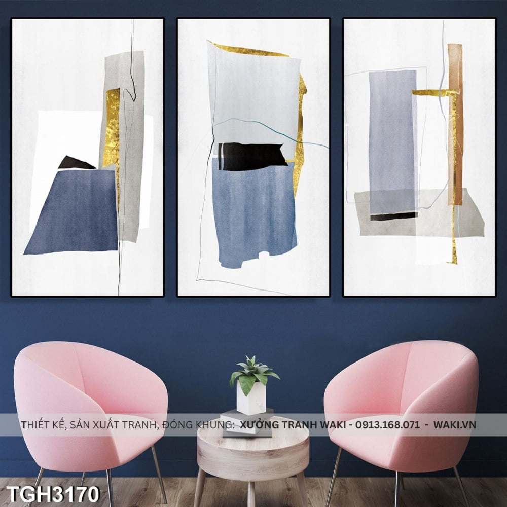 Bộ 3 tranh trừu tượng " Simple Chair " | Tranh phòng ngủ WR7702 Đặt mua Bộ 3 tranh trừu tượng " Simple Chair " | Tranh phòng ngủ WR7702
