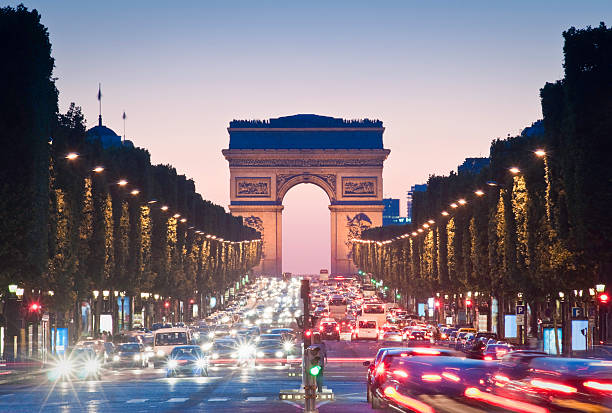 Khải Hoàn Môn trên đại lộ Champs-Élysées 