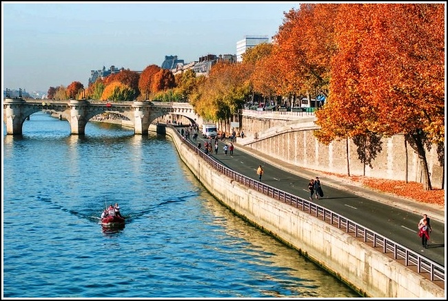 Sông Seine - con sông nổi tiếng ở Pháp