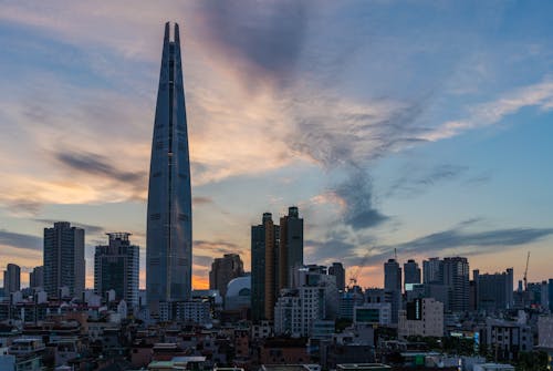 Toà tháp cao thứ 5 trên thế giới Lotte World Tower