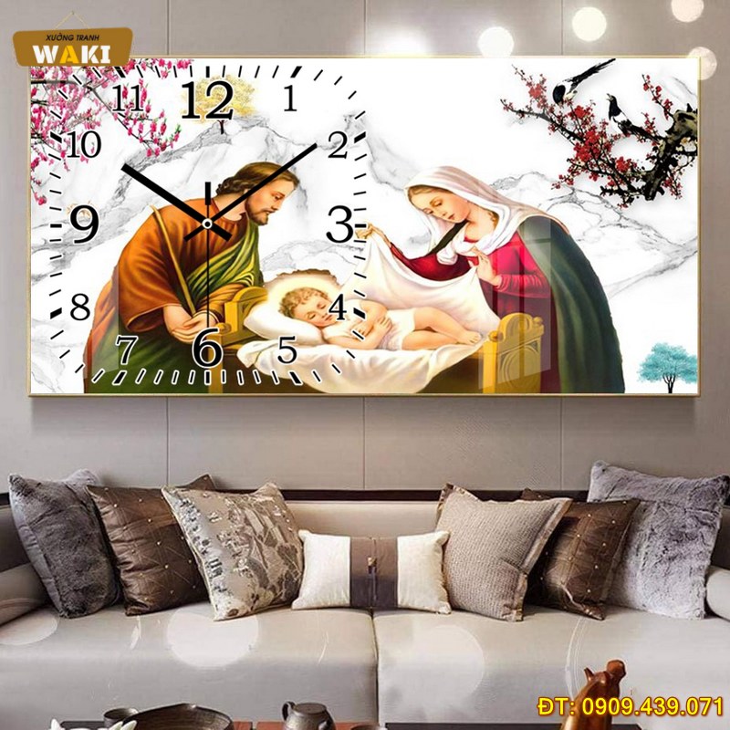 Đặt mua Đồng hồ Công giáo làm quà tặng DHCD125
