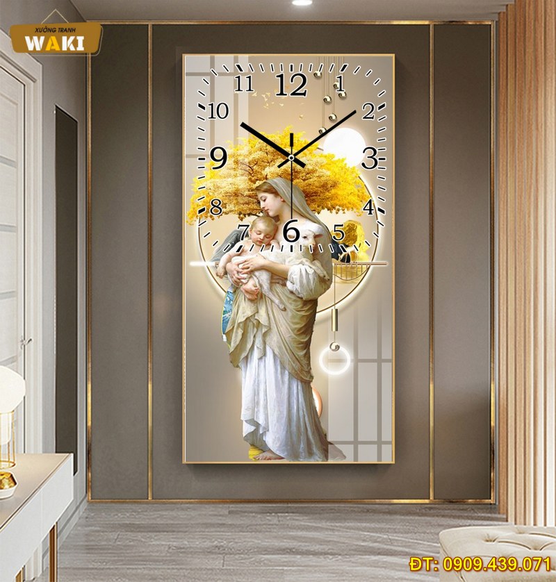Đặt mua Đồng hồ Công giáo làm quà tặng DHCD128