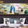 Đặt mua Tranh đồng hồ Thiên Chúa giá rẻ DHCG130