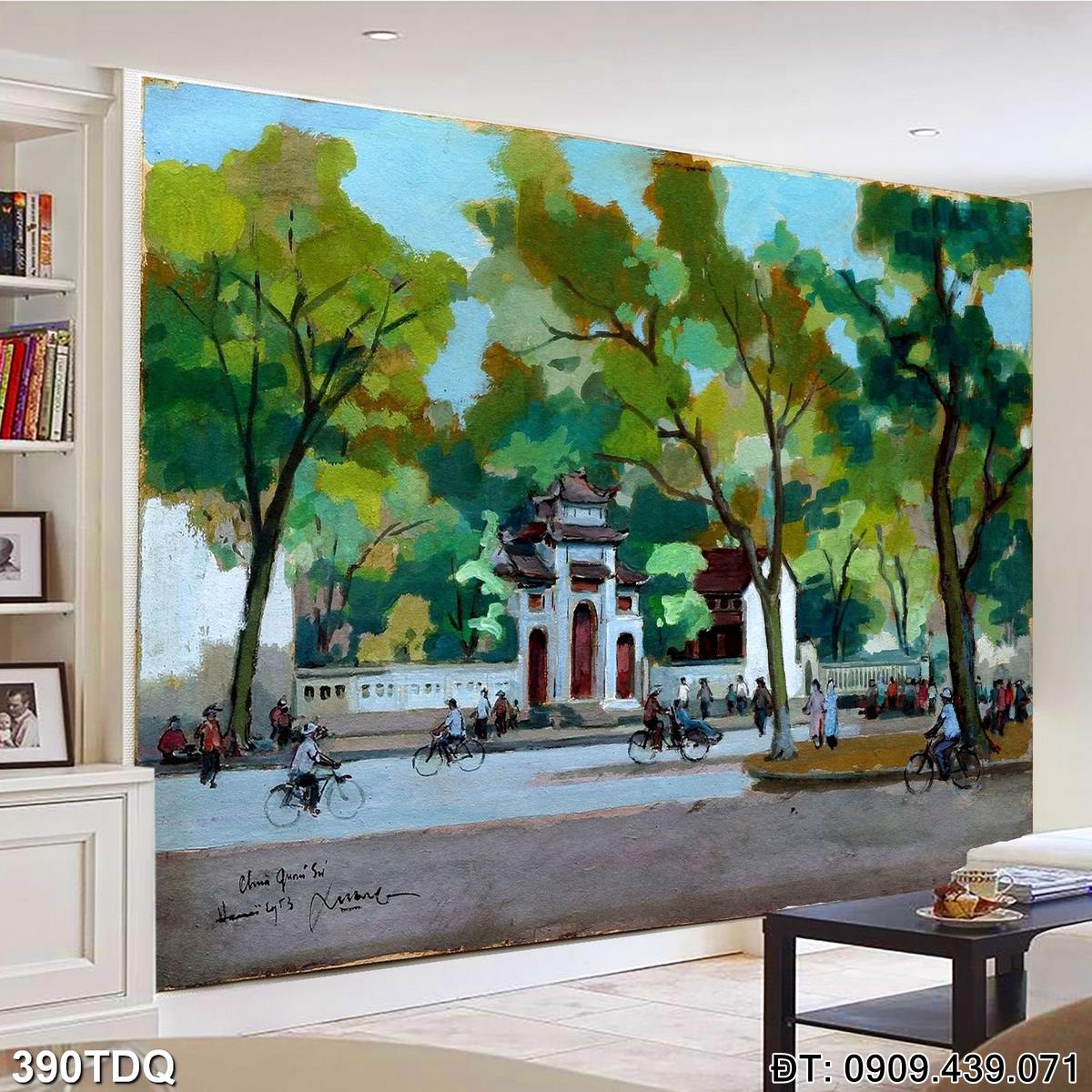 Đặt mua Bức tranh đồng quê nổi tiếng  - mã: 390TDQ