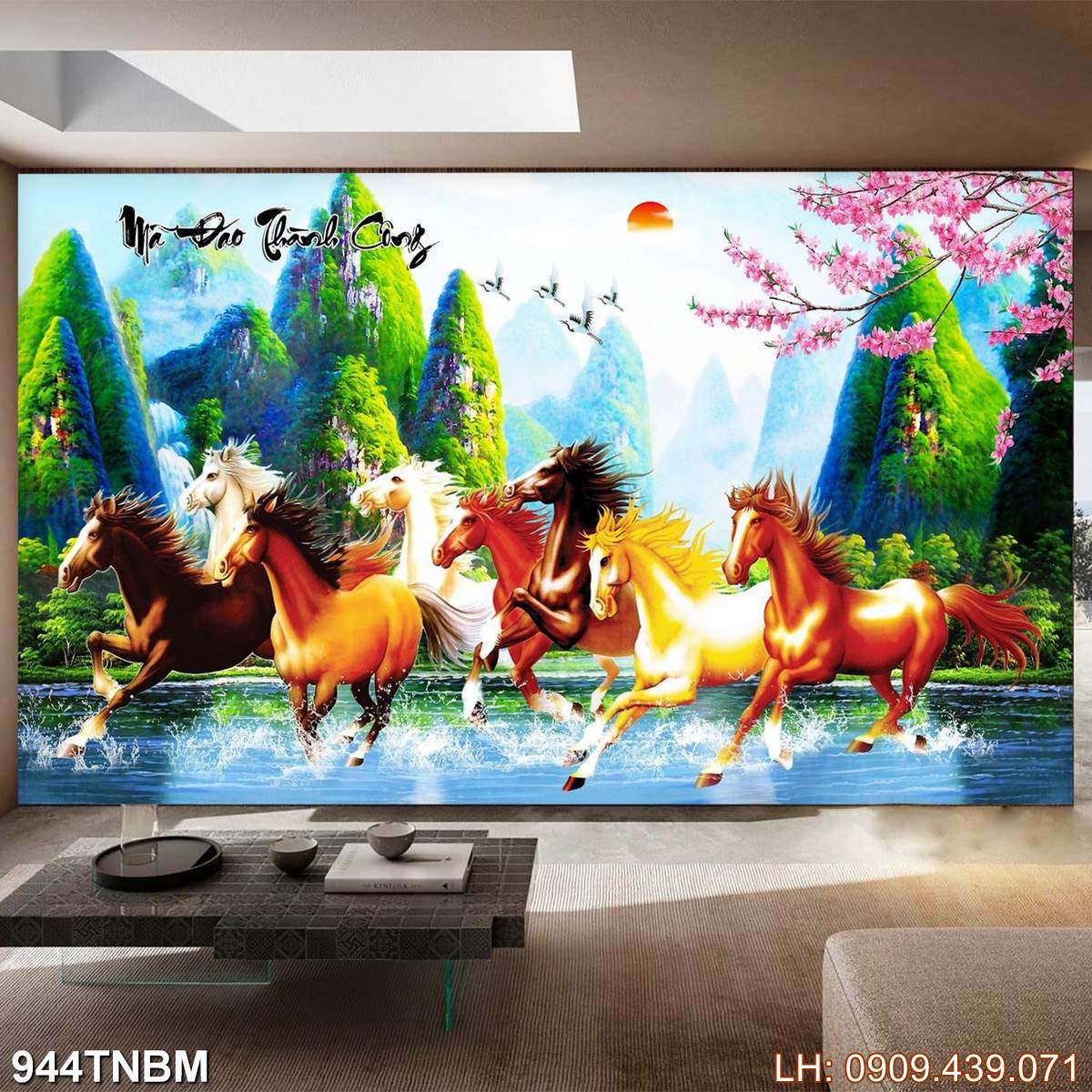 Tranh Ngua Bat Ma 444