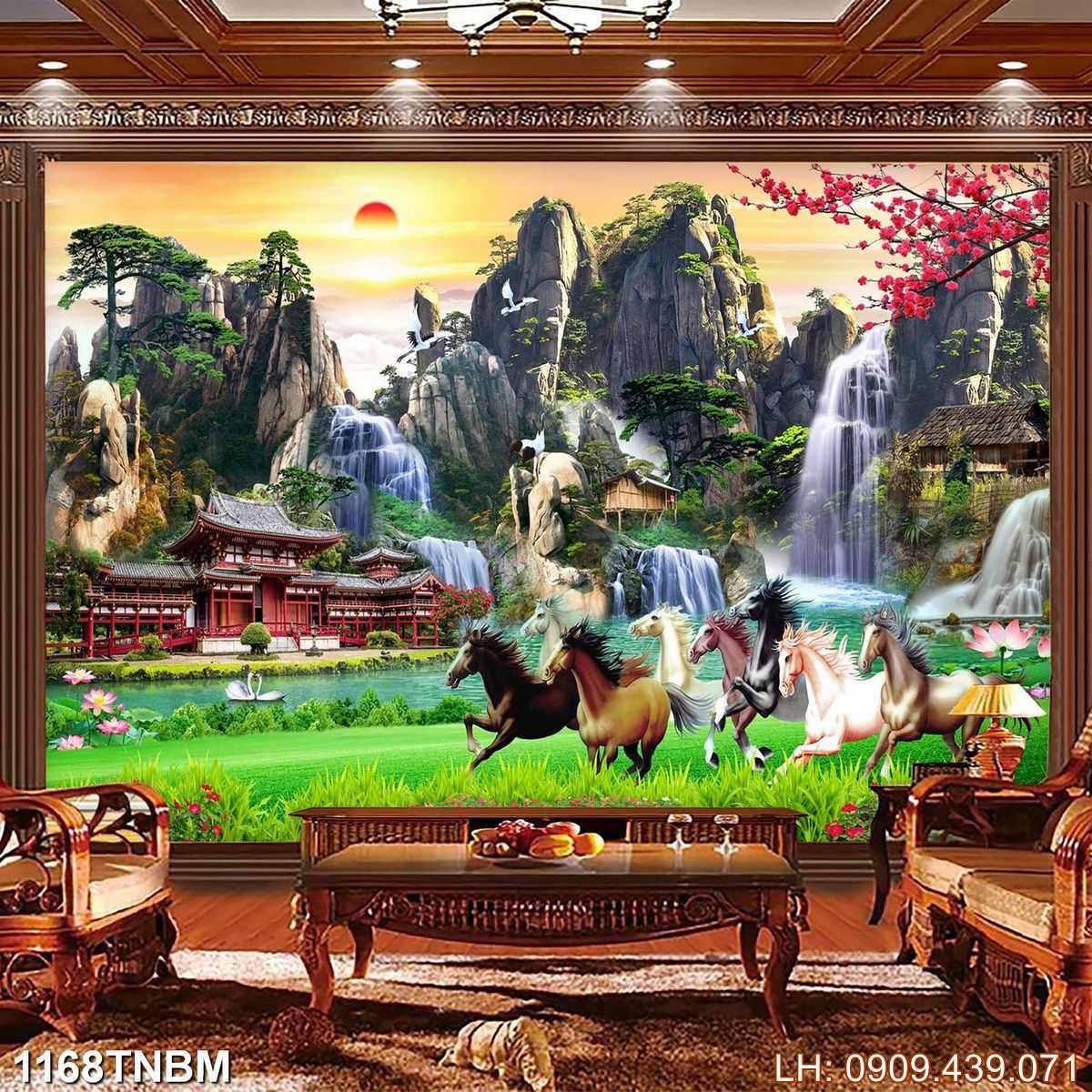 Tranh Ngua Bat Ma 668
