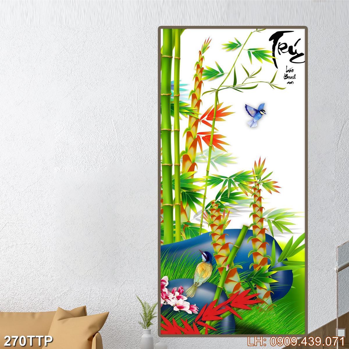 Tranh Thu Phap Viet Nam 270
