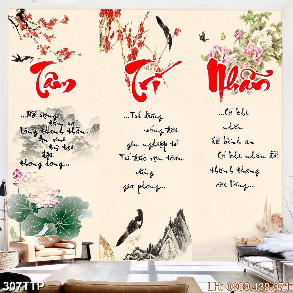 Tranh Thu Phap Viet Nam 307
