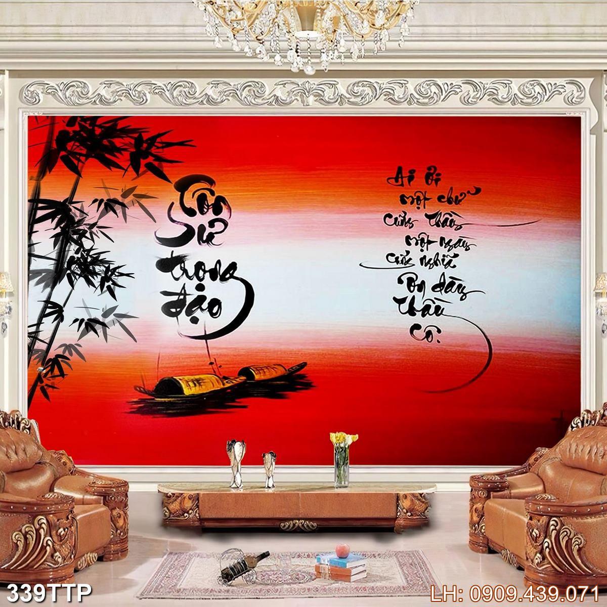 Tranh Thu Phap Viet Nam 339