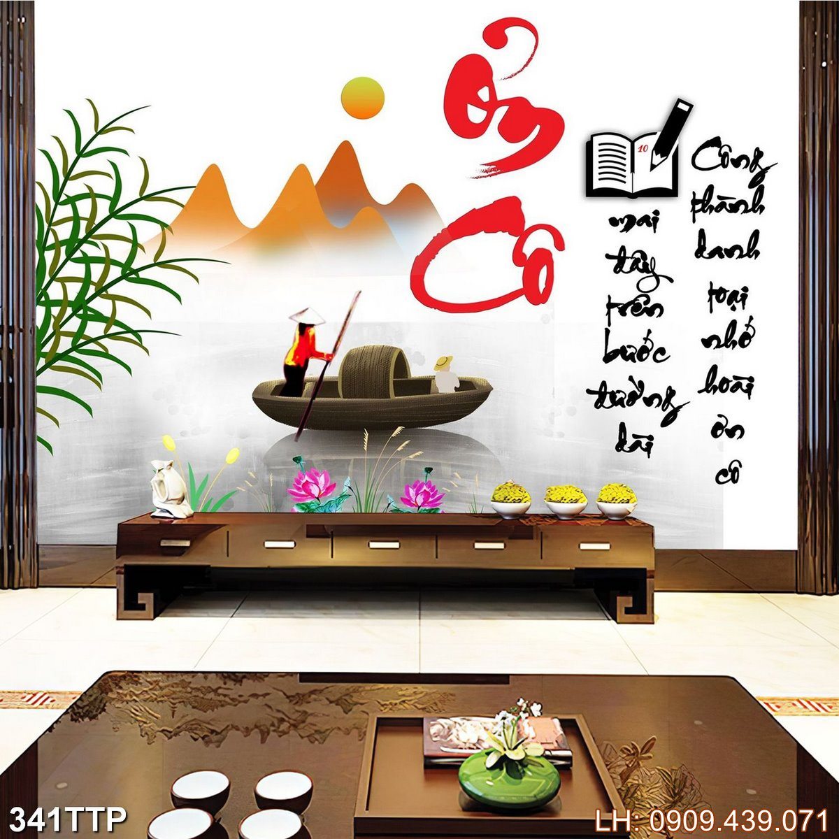 Tranh Thu Phap Viet Nam 341