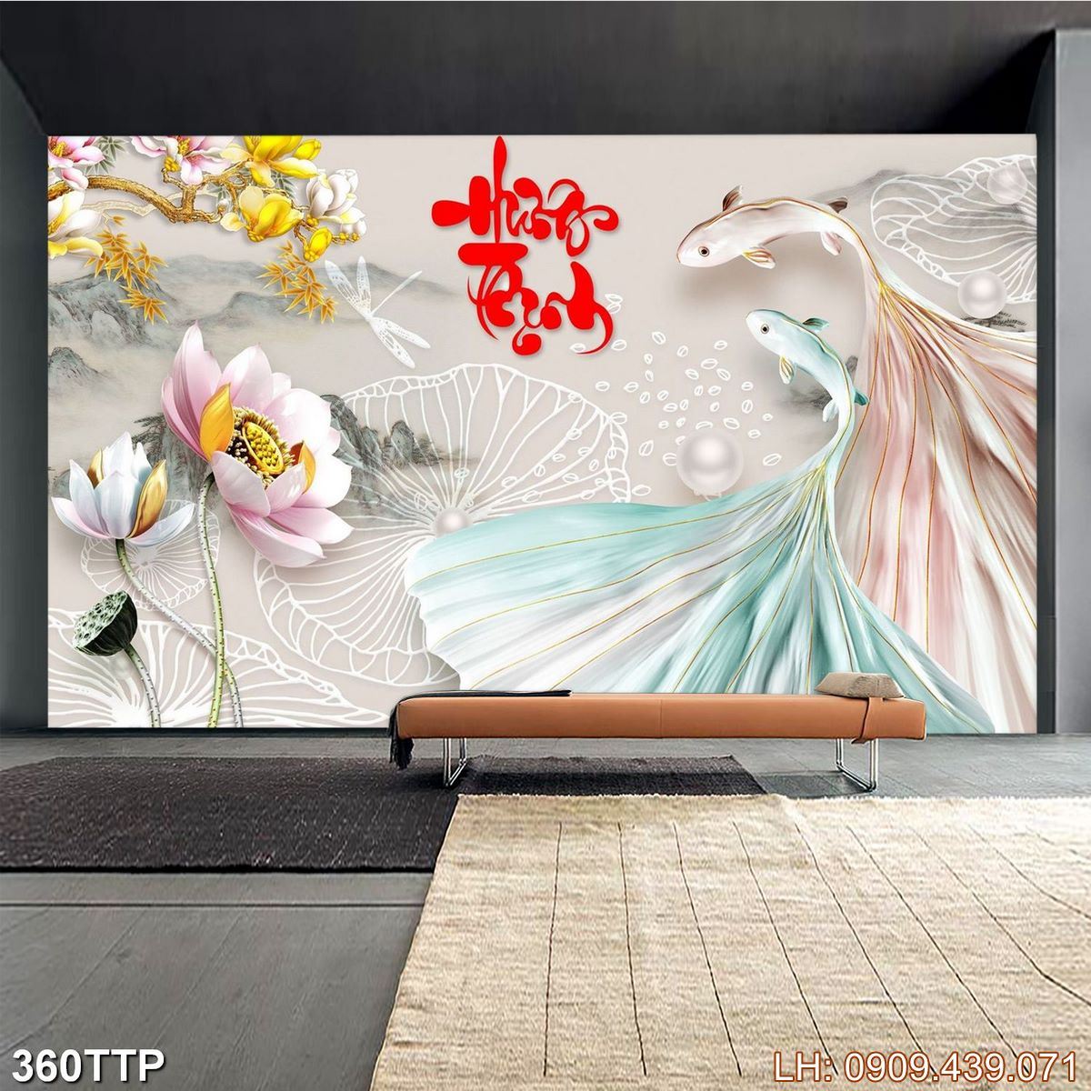 Tranh Thu Phap Viet Nam 360