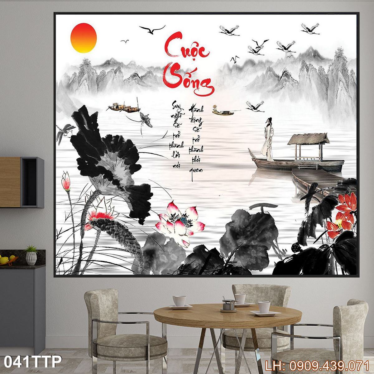 Tranh Thu Phap Viet Nam 41