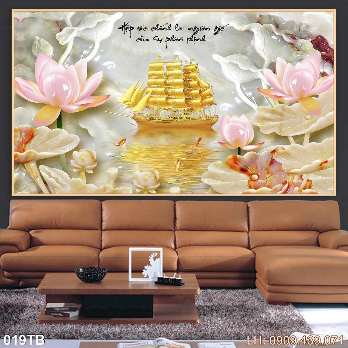Tranh Thuan Buom Xuoi Gio Tranh Thuyen Buom 19